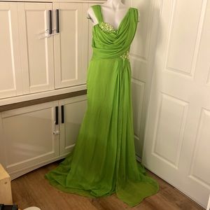 Long evening mermaid dress